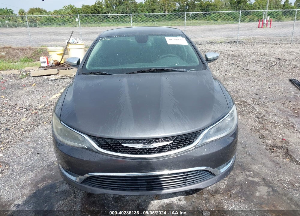 2016 CHRYSLER 200 LIMITED VIN: 1C3CCCAB0GN181138
