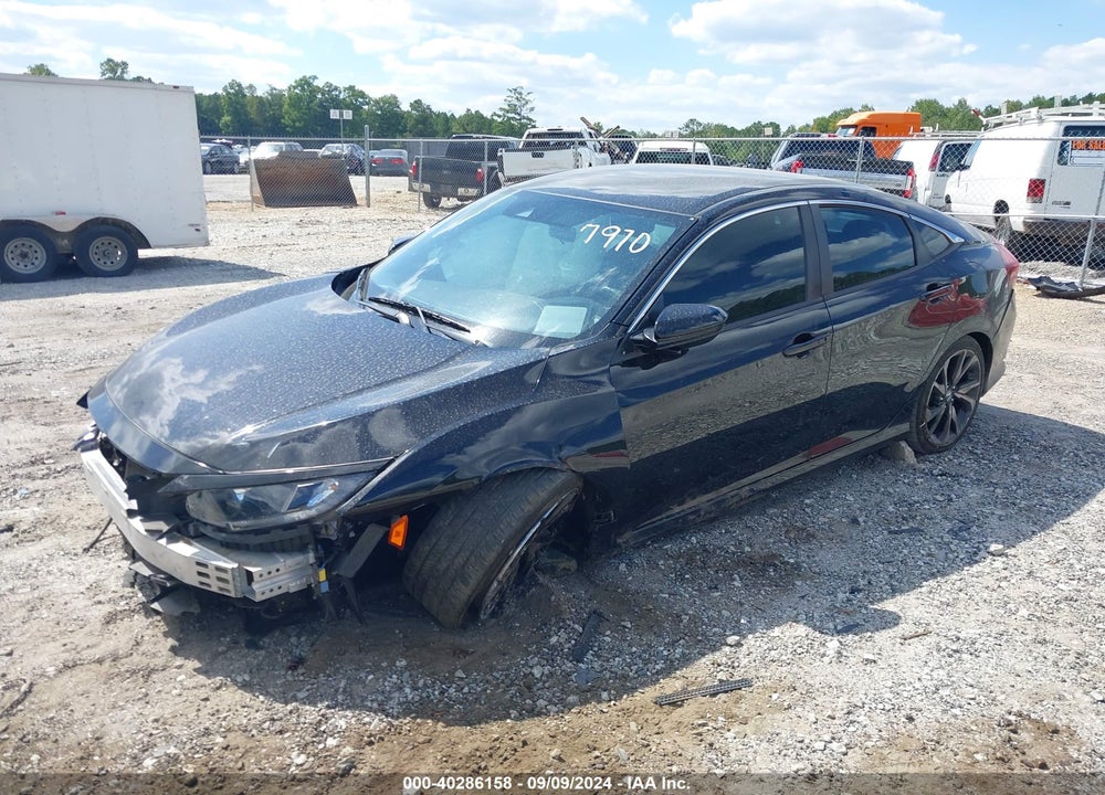 2019 HONDA CIVIC SPORT VIN: 2HGFC2F82KH527970
