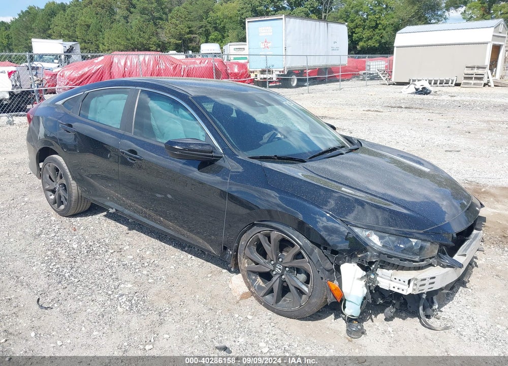 2019 HONDA CIVIC SPORT VIN: 2HGFC2F82KH527970
