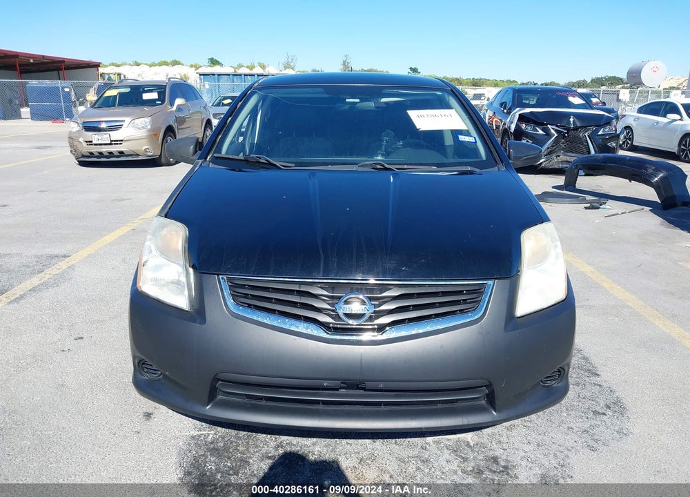 2012 NISSAN SENTRA 2.0 S VIN: 3N1AB6AP9CL719786