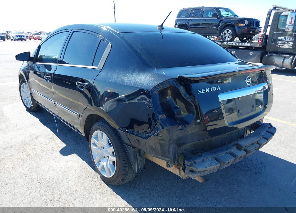 2012 NISSAN SENTRA 2.0 S VIN: 3N1AB6AP9CL719786