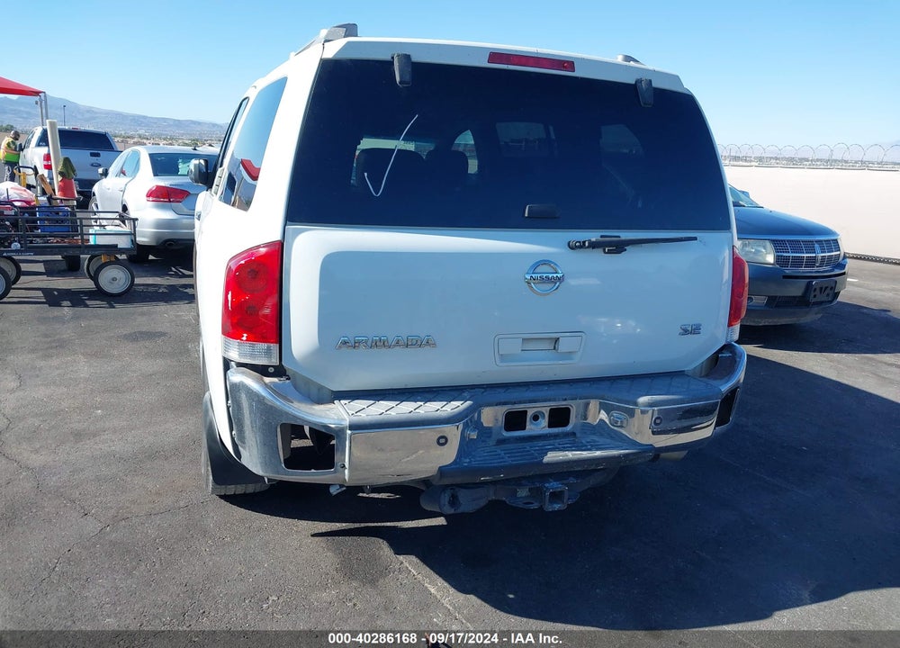 2006 NISSAN ARMADA SE VIN: 5N1AA08AX6N718841