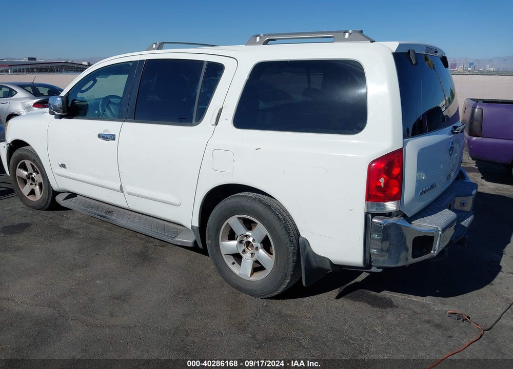 2006 NISSAN ARMADA SE VIN: 5N1AA08AX6N718841