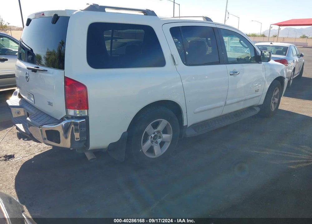 2006 NISSAN ARMADA SE VIN: 5N1AA08AX6N718841