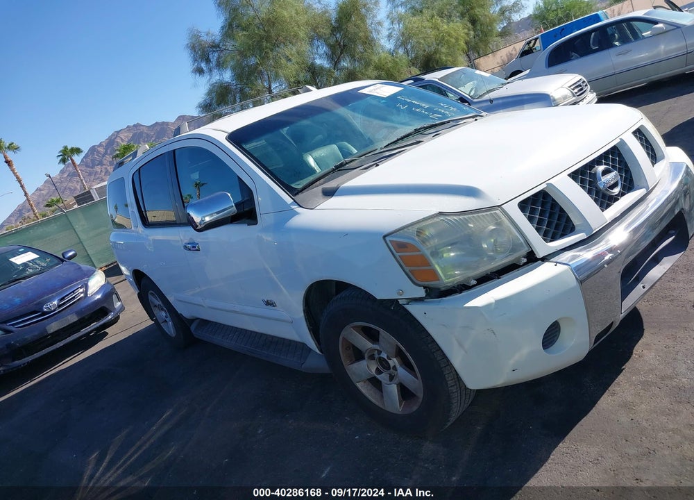 2006 NISSAN ARMADA SE VIN: 5N1AA08AX6N718841