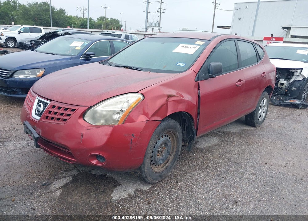 2008 NISSAN ROGUE S VIN: JN8AS58T08W021437