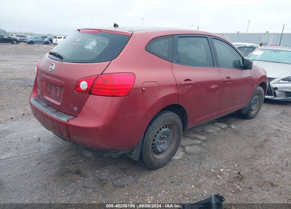 2008 NISSAN ROGUE S VIN: JN8AS58T08W021437