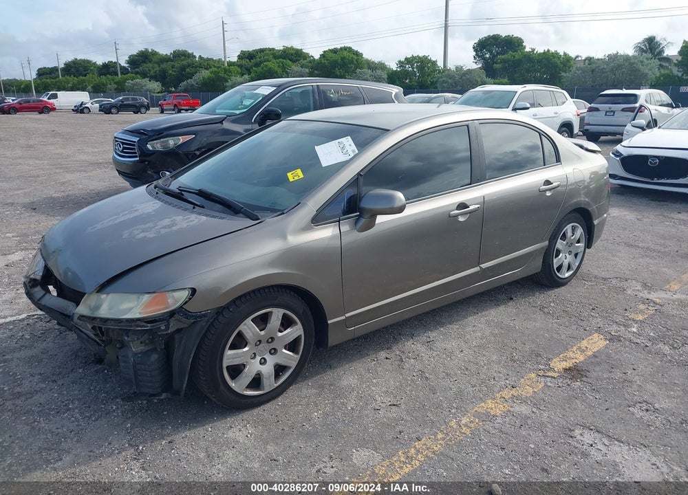2007 HONDA CIVIC LX VIN: 1HGFA16527L024584