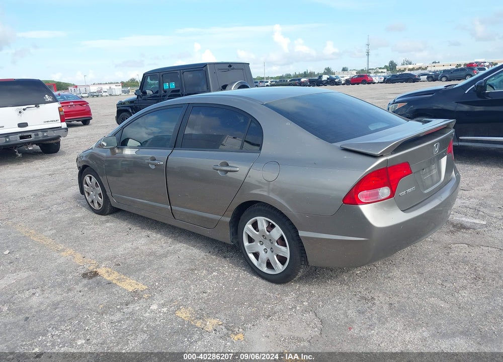 2007 HONDA CIVIC LX VIN: 1HGFA16527L024584