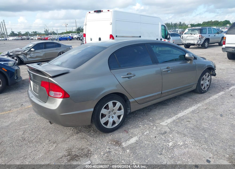 2007 HONDA CIVIC LX VIN: 1HGFA16527L024584