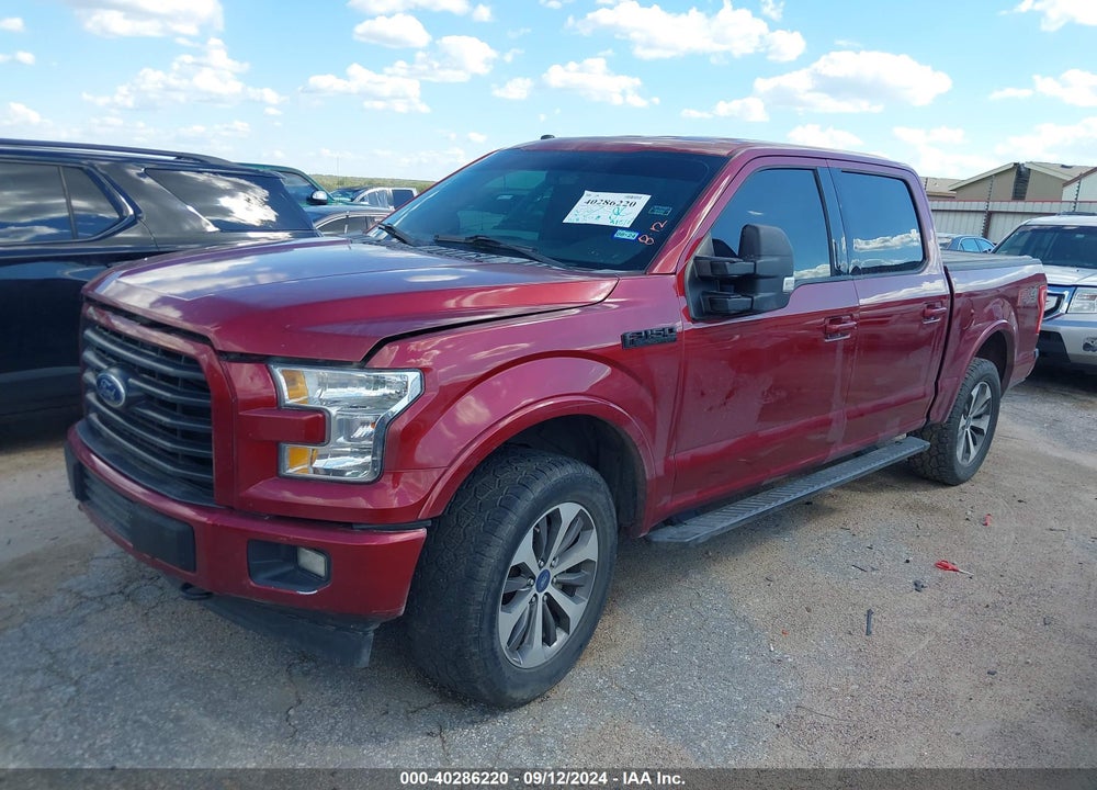 2017 FORD F-150 XLT VIN: 1FTEW1EFXHKD40795