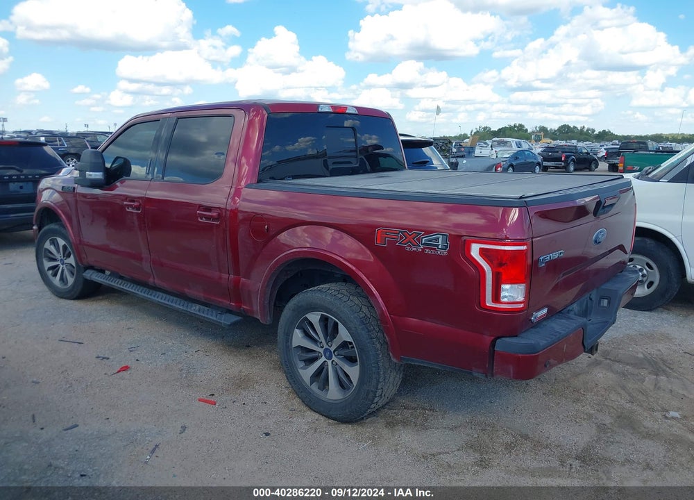 2017 FORD F-150 XLT VIN: 1FTEW1EFXHKD40795