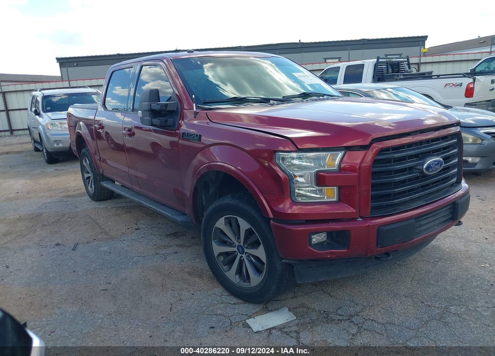 2017 FORD F-150 XLT VIN: 1FTEW1EFXHKD40795