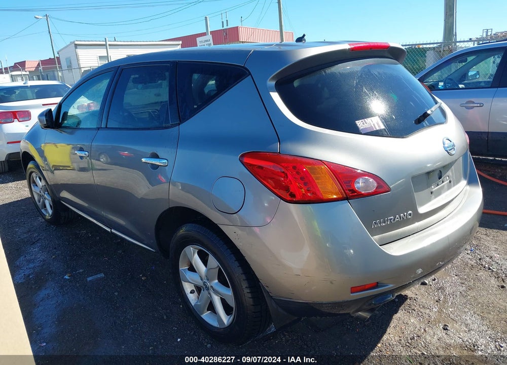 2010 NISSAN MURANO S VIN: JN8AZ1MU9AW013460
