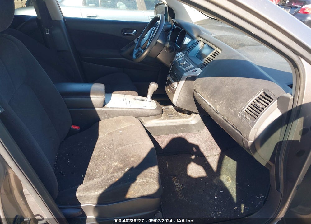 2010 NISSAN MURANO S VIN: JN8AZ1MU9AW013460