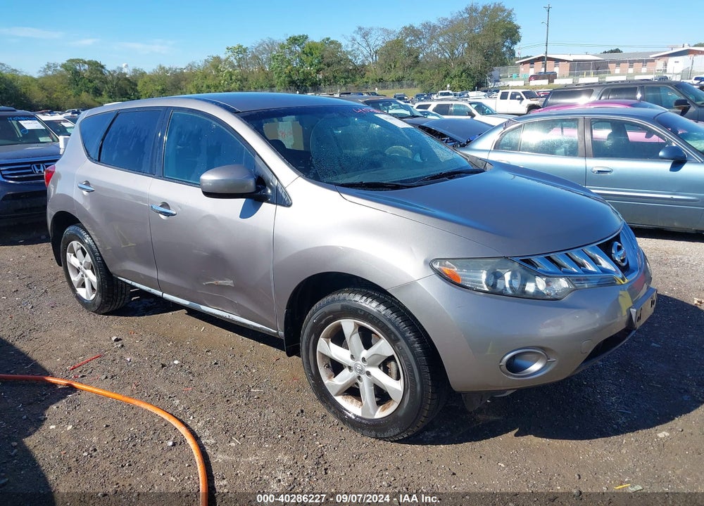 2010 NISSAN MURANO S VIN: JN8AZ1MU9AW013460