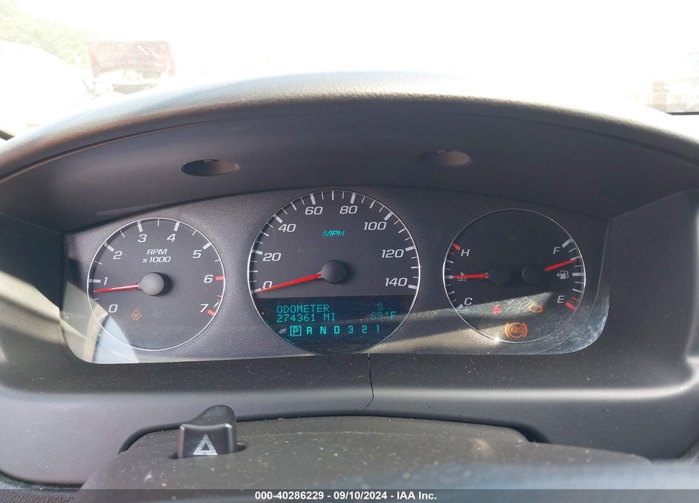 2006 CHEVROLET IMPALA VIN: 2G1WC581269404761
