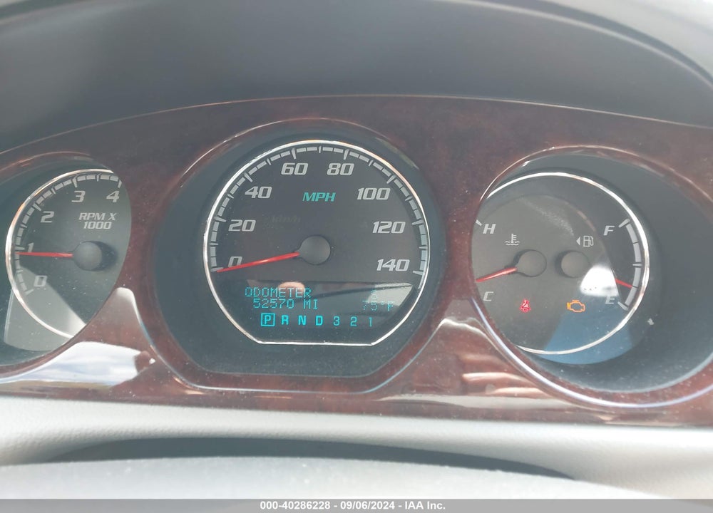 2009 BUICK LUCERNE CXL VIN: 1G4HD57M09U128530