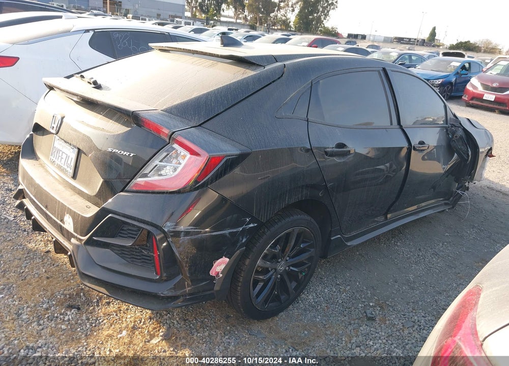 2021 HONDA CIVIC SPORT VIN: SHHFK7H40MU425826