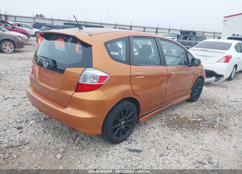 2010 HONDA FIT SPORT VIN: JHMGE8H46AS007836