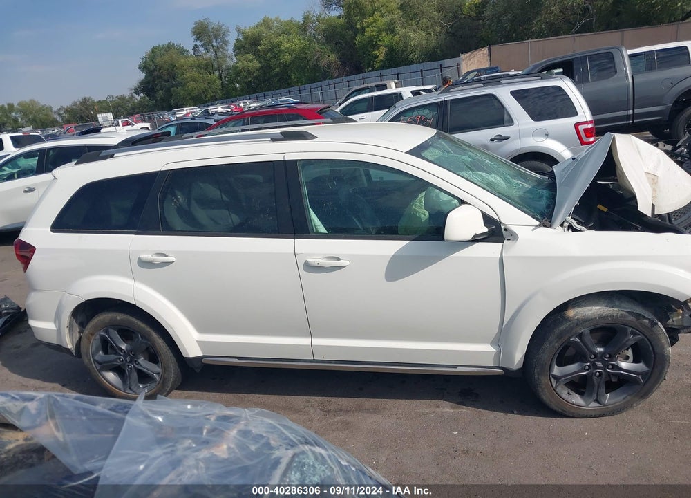 2018 DODGE JOURNEY CROSSROAD AWD VIN: 3C4PDDGG7JT430349