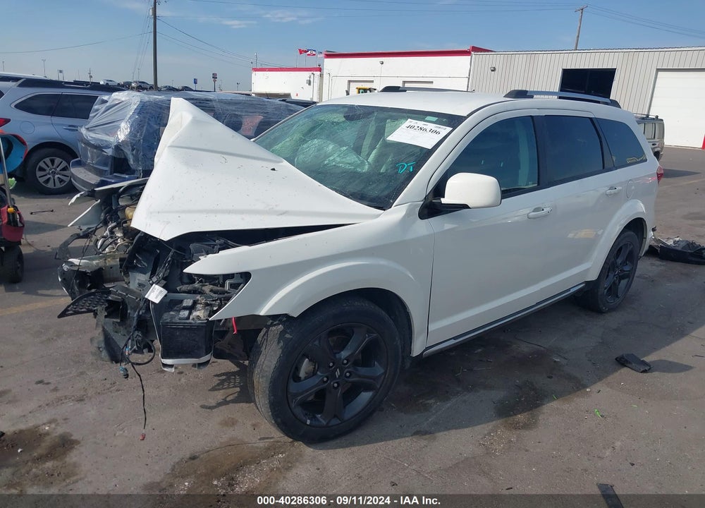 2018 DODGE JOURNEY CROSSROAD AWD VIN: 3C4PDDGG7JT430349