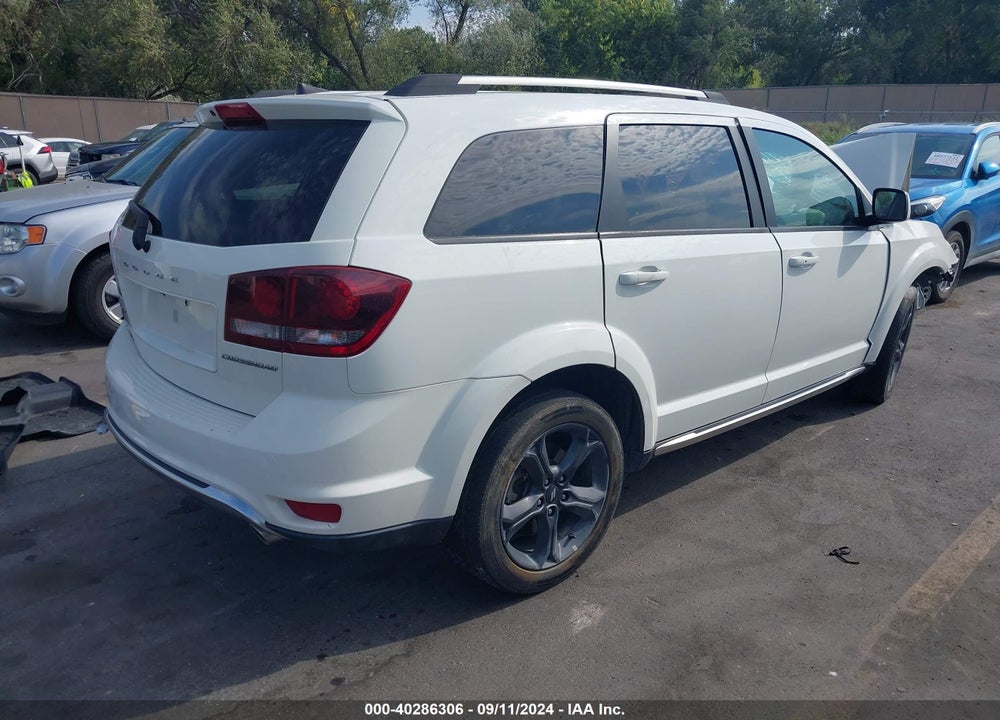 2018 DODGE JOURNEY CROSSROAD AWD VIN: 3C4PDDGG7JT430349