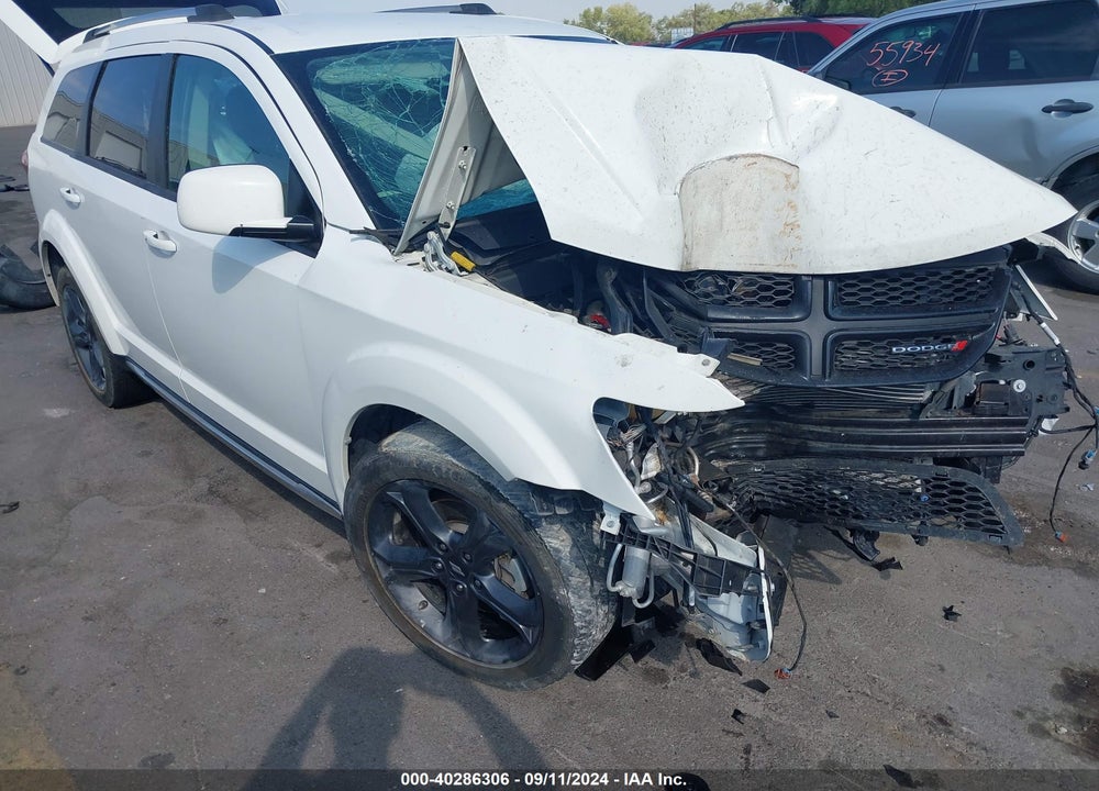 2018 DODGE JOURNEY CROSSROAD AWD VIN: 3C4PDDGG7JT430349