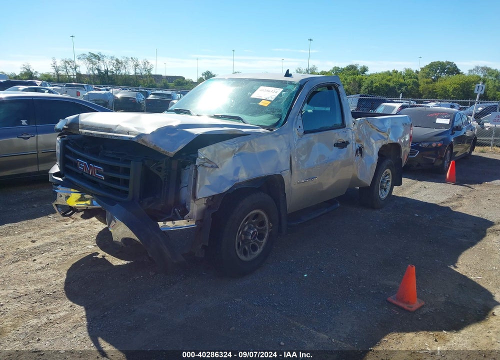 2008 GMC SIERRA 1500 WORK TRUCK VIN: 1GTEK14X98Z100487