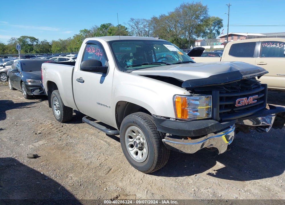 2008 GMC SIERRA 1500 WORK TRUCK VIN: 1GTEK14X98Z100487