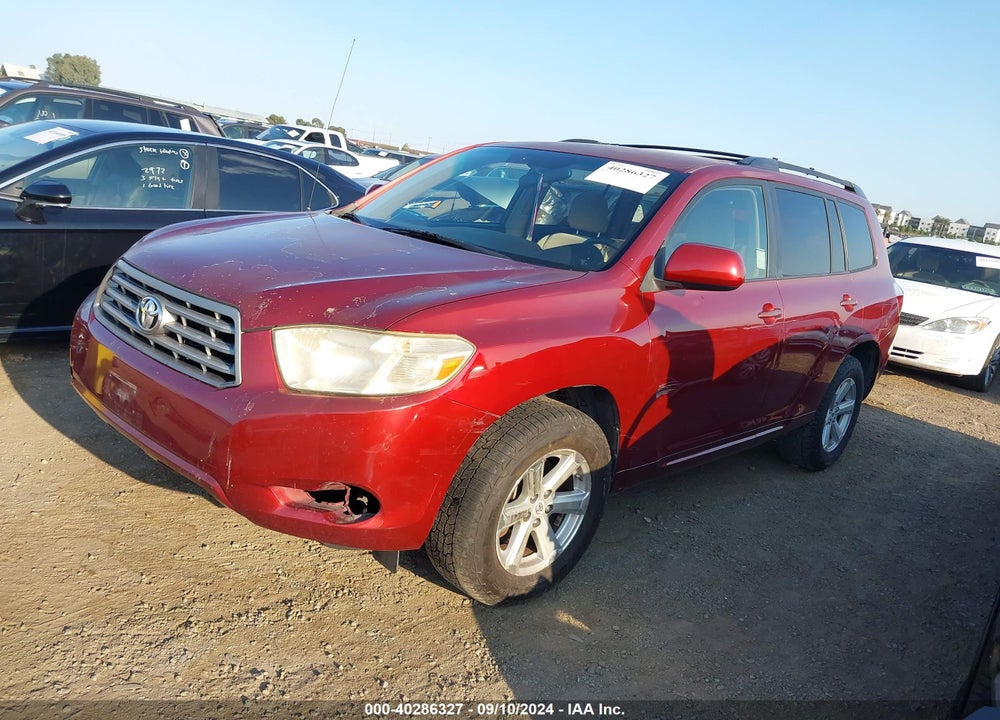 2008 TOYOTA HIGHLANDER VIN: JTEDS41A782011244
