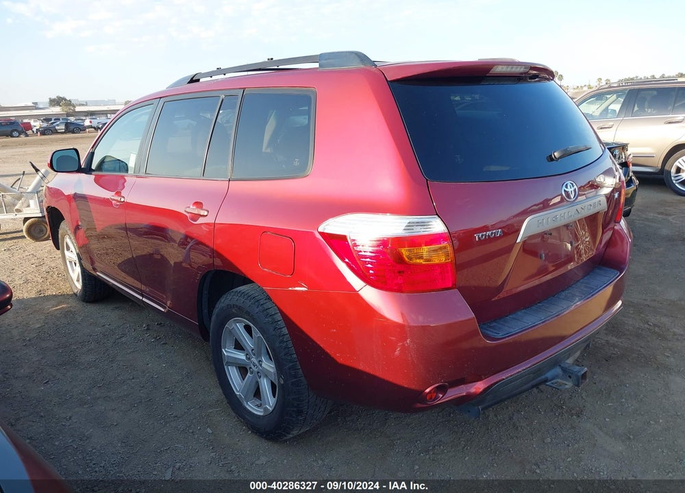 2008 TOYOTA HIGHLANDER VIN: JTEDS41A782011244