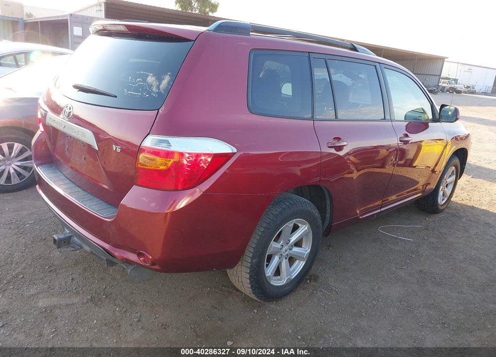 2008 TOYOTA HIGHLANDER VIN: JTEDS41A782011244