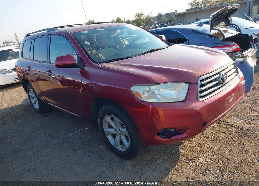 2008 TOYOTA HIGHLANDER VIN: JTEDS41A782011244