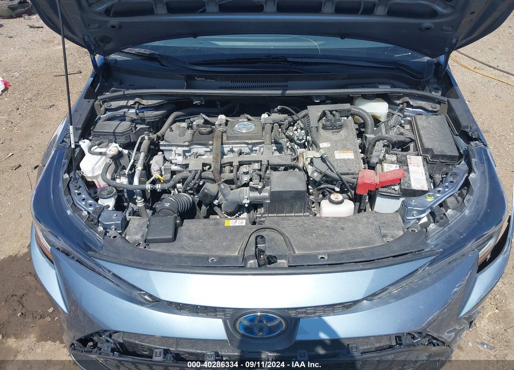 2021 TOYOTA COROLLA HYBRID LE VIN: JTDEAMDE2MJ003160