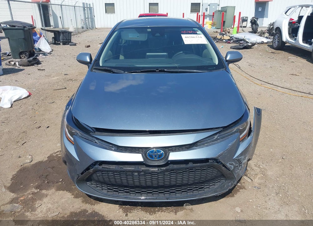 2021 TOYOTA COROLLA HYBRID LE VIN: JTDEAMDE2MJ003160