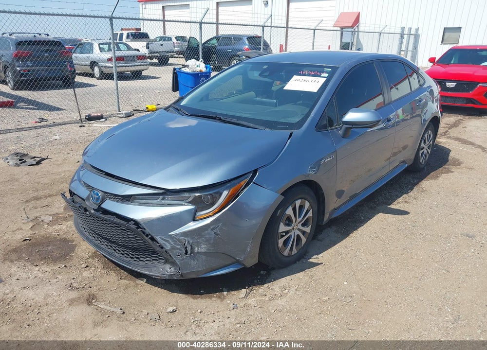 2021 TOYOTA COROLLA HYBRID LE VIN: JTDEAMDE2MJ003160