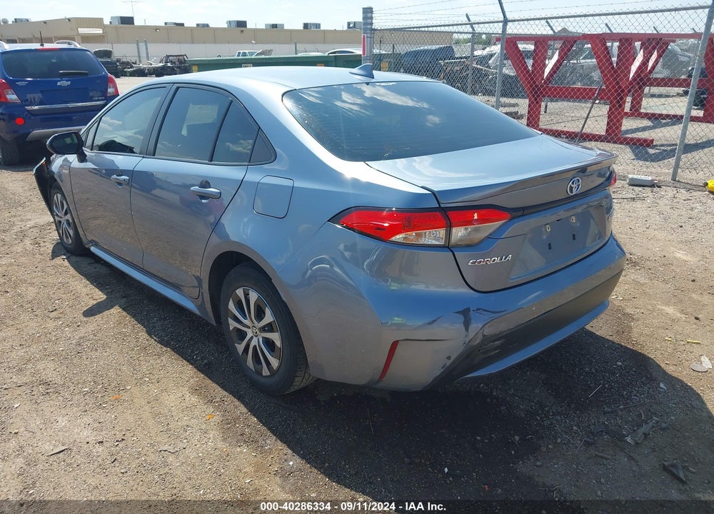 2021 TOYOTA COROLLA HYBRID LE VIN: JTDEAMDE2MJ003160