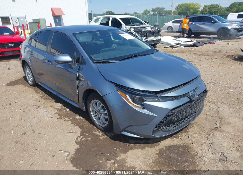 2021 TOYOTA COROLLA HYBRID LE VIN: JTDEAMDE2MJ003160