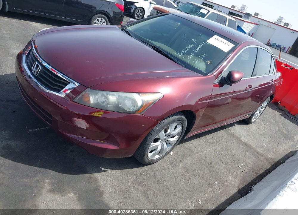 2010 HONDA ACCORD 2.4 EX-L VIN: 1HGCP2F87AA001516