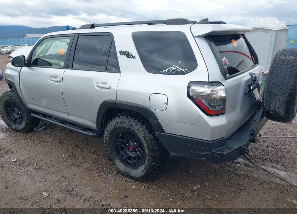 2019 TOYOTA 4RUNNER TRD OFF ROAD VIN: JTEBU5JR0K5655865