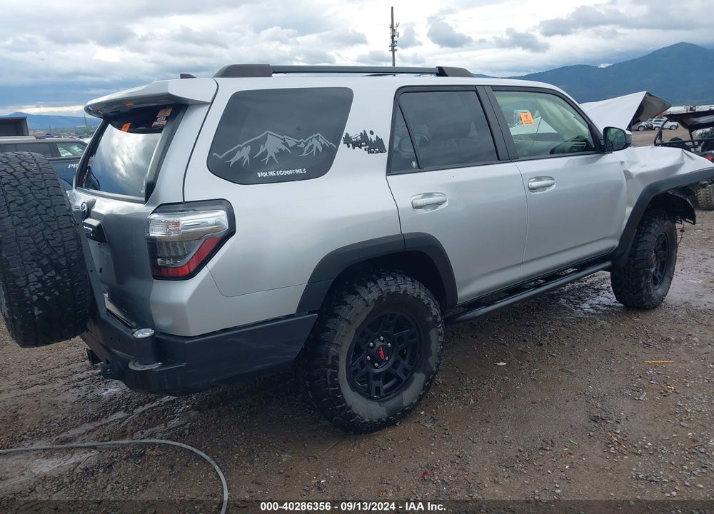 2019 TOYOTA 4RUNNER TRD OFF ROAD VIN: JTEBU5JR0K5655865