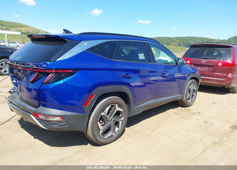 2022 HYUNDAI TUCSON LIMITED VIN: 5NMJECAE8NH125031