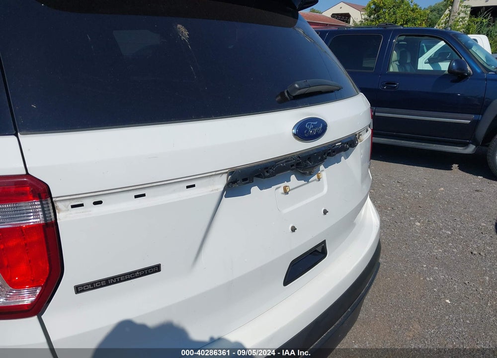 2017 FORD UTILITY POLICE INTERCEPTOR VIN: 1FM5K8AR4HGC66406