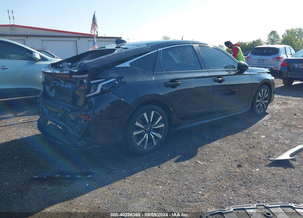 2023 HONDA CIVIC EX-L /EX-L W/O BSI VIN: 19XFL1H71PE017335