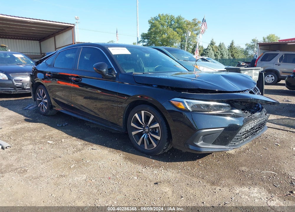 2023 HONDA CIVIC EX-L /EX-L W/O BSI VIN: 19XFL1H71PE017335