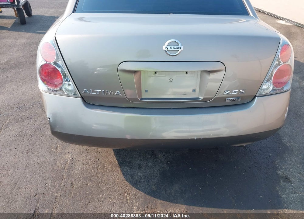 2006 NISSAN ALTIMA 2.5 S VIN: 1N4AL11D46C159409