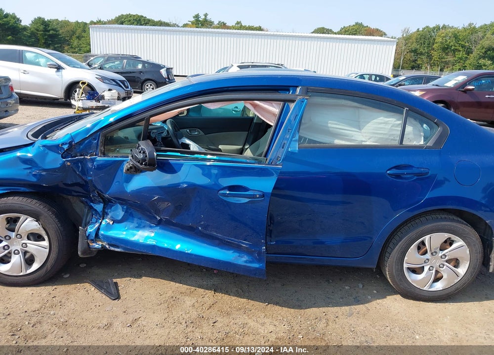 2015 HONDA CIVIC LX VIN: 2HGFB2E56FH507785