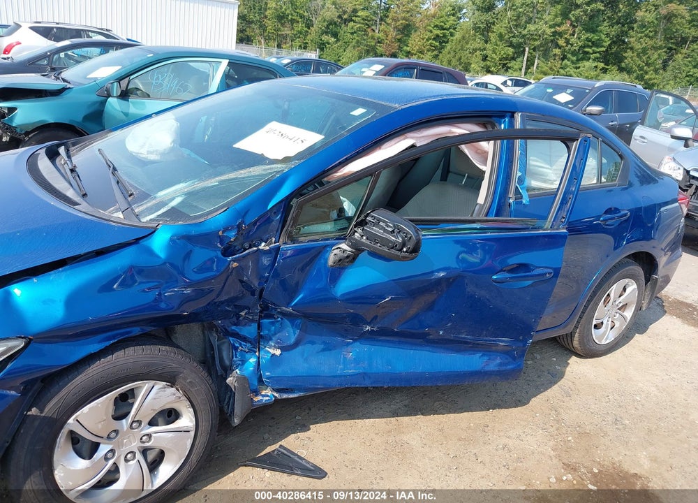 2015 HONDA CIVIC LX VIN: 2HGFB2E56FH507785