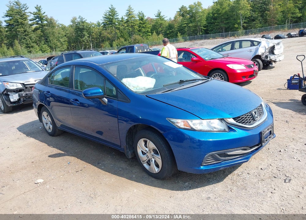 2015 HONDA CIVIC LX VIN: 2HGFB2E56FH507785